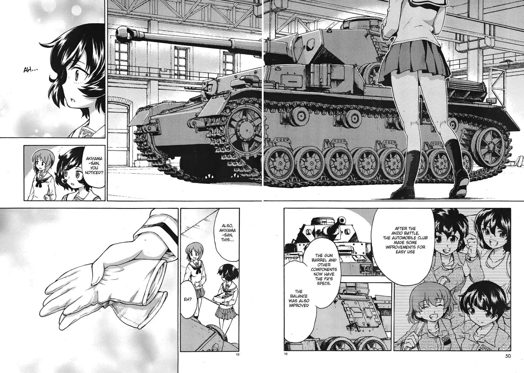 Girls ANDamp; Panzer Chapter 10 11